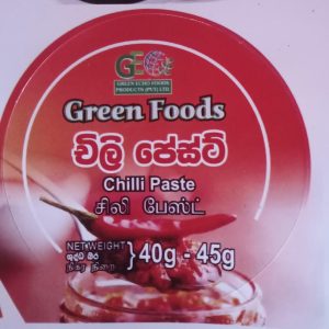 Green Foods Chilly Paste