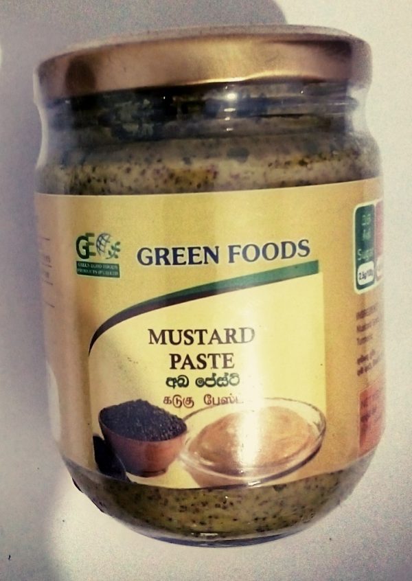 Green Foods Mustard Paste