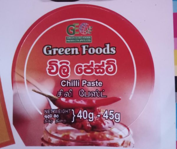 Green Foods Chilly Paste